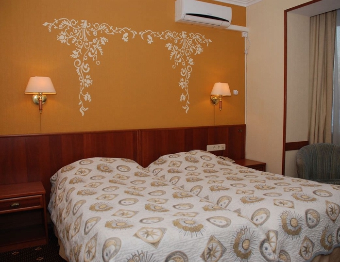 «Стандарт» с двумя раздельными кроватями - Отель «Яхт-клуб Новый берег»