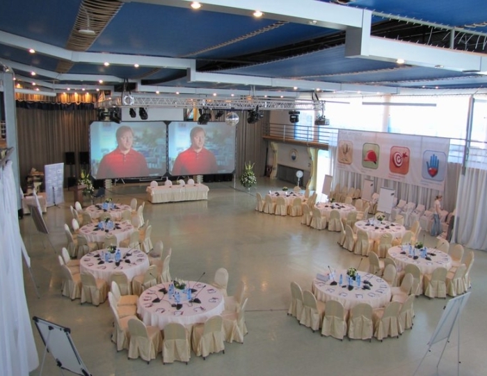Многофункциональный зал «Фрегат» - Отель «Яхт-клуб Новый берег»