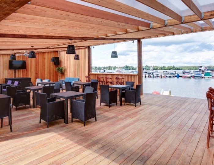 Бургер-бар «Парус» - Отель «Яхт-клуб Новый берег»