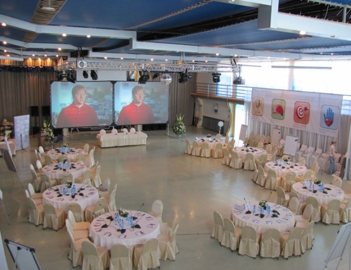 Многофункциональный зал «Фрегат» - Отель «Яхт-клуб Новый берег»